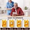 MaruHub Premium Pill Cutter for Small & Large Pills - Pill Splitter with Safety Lock, Sharp Blade & Pill Box Storage - Easy Pill Cutter for Tablets, Vitamins, Medicine - Precise Split into 1/2, 1/4, 1/8 - Travel-Friendly view 2