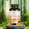 4us Lifecare Curcumin With Black pepper, Turmeric it Helps Reduce Inflammation and Pain | Ultra Potent for Men & Women - 60 Veg Capsule view 2