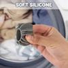 GREEN WHITE 10 Pcs Reusable Silicone Balls for Washing Machine - Silicone Magic balls for Clothes and Hair Cleaning, Non-Electric, Wash and Dry Laundry Care, Anti-Tangle Cleaning (10) view 2