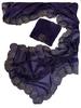 Royalstyle Women's And Girls Space Silk Saree With Beautiful Katdana handwork bollywood style saree (Nevy Blue) view 1