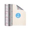 Claret Heavy-Duty Aluminium Kitchen Paper Foil Roll | 1 Kg Net | Food Grade Oil-Proof Paper Foil for Wrapping, Baking & Grilling | Safe & Hygienic (Pack of 1) view 1