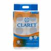 Claret Virgin Pulp Toilet Rolls 2-Ply (10 x 10 cm) 200 Pulls per Roll | Pack of 6 | OBA-Free, Skin-Friendly & Ultra Comfort Quilted Bathroom Tissue for Family Care view 1