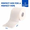 Claret Virgin Pulp Toilet Rolls 2-Ply (10 x 10 cm) 200 Pulls per Roll | Pack of 6 | OBA-Free, Skin-Friendly & Ultra Comfort Quilted Bathroom Tissue for Family Care view 4
