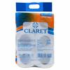 Claret Virgin Pulp Toilet Rolls 2-Ply (10 x 10 cm) 200 Pulls per Roll | Pack of 12 | OBA-Free, Skin-Friendly & Ultra Comfort Quilted Bathroom Tissue for Family Care view 3