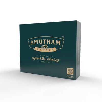 25 Variety of pack - Amutham Masala - Pure Spices, Blended Spices and Instand Rice Powders - Each 50g Pack Box