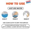 CleanBold Max Power Magic Eraser, Melamine Sponge, 4X Stronger, Pack of 4 Chemical Free Multipurpose Non-Scratch Scrub Sponge for Office Home Bathroom Kitchen Tiles (110 x 70 x 20 mm, 4 Count) view 2