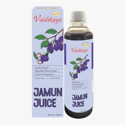 Seva Sadan Jamun Juice 500ml  Natural Juice with Vitamin C & Antioxidants for Wellness & Digestion Support