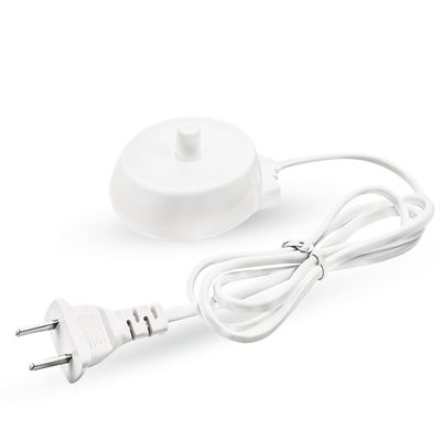 The AutoStory Oral-B 2 Pin 240V Electric Toothbrush Model 3757 Replacement Charger Compatible with Braun Oral-B Pro 1000, 2000, 3000, 4000, 9000 & More Waterproof, Lightweight & Travel-Friendly