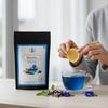 79 Degree Blue Pea Tea | Shankhpushpi Herbal Tea for Brain Health, Stress Relief & Skin Glow | Caffeine-Free (100Gm, Blue Pea Flowers) view 3