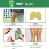 COOFANDY 10pcs Pain Relief Patch - Wellknee Plaster for Knee Support & Muscle Pain - Maximum Strength for a Temporary Relief - Adhesive Heat Patches Made with Natural Herbs for Wellness view 4