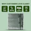 Claret Bamboo Napkin | 2-Ply | 50 Pulls | Bamboo Rich Pulp | OBA Free | Gentle & Soft (Pack Of 3) view 2