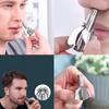 Dustex Manual Nose Hair Trimmer Painless Nose Hair Remover For Men Nasal Hair Trimmer For Women Easy to Use Nasal Hair Cutter NPortable Nasal Trimmer - Stainless Steel (01) view 2