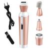Concepta Hair Removal Machine 4 in 1 | Facial Shaver, Eyebrow Trimmer, Bikini Trimmer & Body Shaver | Hair Removal Machine for Women | Travel-Friendly Grooming Kit (Pink) view 1