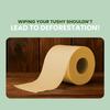 Claret Bamboo Toilet Roll 3-Ply | 300 Pulls | 10 x 10 cm | Ultra Soft Eco-Friendly Tissue | OBA-Free Natural Bamboo Pulp | Gentle & Septic Safe (Pack Of 6) view 4