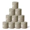 Claret Bamboo Toilet Roll 2-Ply | 300 Pulls | 10 x 10 cm | Ultra Soft Eco-Friendly Tissue | OBA-Free Natural Bamboo Pulp | Gentle & Septic Safe (Pack Of 10) view 1