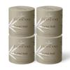 Claret Bamboo Toilet Roll 3-Ply | 300 Pulls | 10 x 10 cm | Ultra Soft Eco-Friendly Tissue | OBA-Free Natural Bamboo Pulp | Gentle & Septic Safe (Pack Of 4) view 1