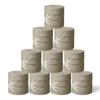 Claret Bamboo Toilet Roll 3-Ply | 300 Pulls | 10 x 10 cm | Ultra Soft Eco-Friendly Tissue | OBA-Free Natural Bamboo Pulp | Gentle & Septic Safe (Pack Of 10) view 1