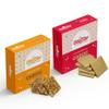 Delight Berrybites Peanut & Coconut Chikki Combo Pack | Groundnut Bar & Khopra Chikki with Jaggery | No Preservatives or Colours | Gajak I Gazak | 100% Natural & Quality Sweet | 2 x 800g Pack view 1