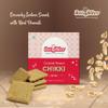 Delight Berrybites Crushed Peanut Chikki | Extra Soft Mawa Chikki | Sing Pak | Groundnut Bar with Jaggery | No Preservatives or Colours | Natural Gajak | Gazak | Quality Sweet - 800g Pack view 3