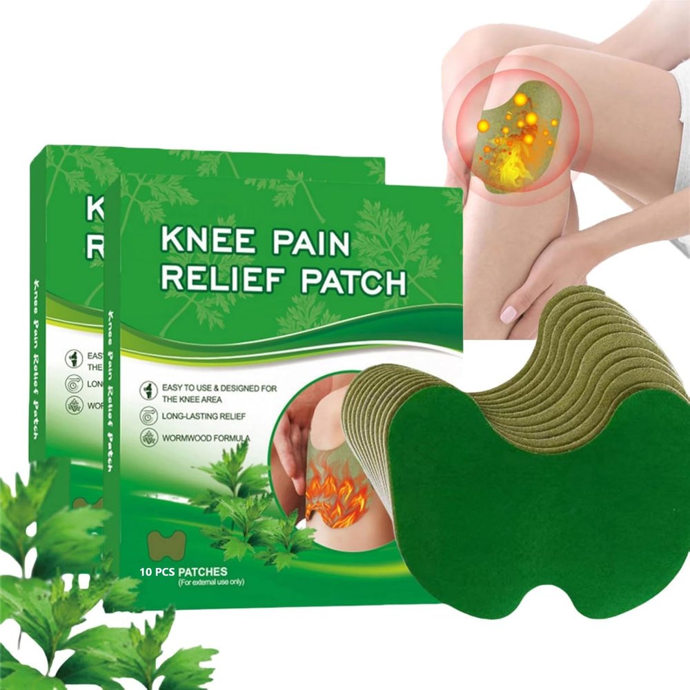 RECLUSE 20pcs Natural Wormwood Self-Heating Pads Instant Relief from Pain Plasters Can Effectively Promote Blood Circulation and Relieve Joint Pain Promotes Blood Circulation for Knee, Back, Neck