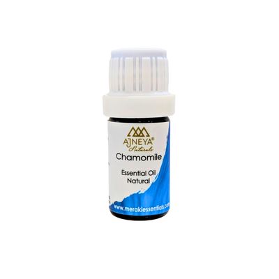 Ajneya Naturals Chamomile Essential Oil (German) Pure Natural Undiluted [ 5 ml ]