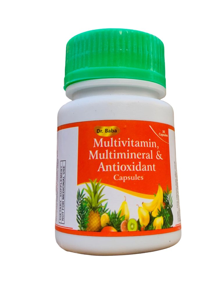 Dr. Baba Multivitamin, Multimineral & Antioxidant Capsules, 30 Capsules