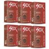 4EX 1750 Extra Dotted Condoms for Men (Pack of 6) | Chocolate Flavour | Extra Lubricated | Electronically Tested | Latex Condom (10 Condoms Per Pack) view 1