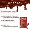 4EX 1750 Extra Dotted Condoms for Men (Pack of 6) | Chocolate Flavour | Extra Lubricated | Electronically Tested | Latex Condom (10 Condoms Per Pack) view 4