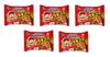 BOODLES Ramen 2X Hot & Spicy Korean Style Instant Noodles | Quick and Easy Snack Or Meal | Soft and Slurpy Texture with Rich Flavor (65 Gram Each_Pack of 5) view 1