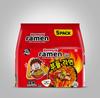 BOODLES Ramen 2X Hot & Spicy Korean Style Instant Noodles | Quick and Easy Snack Or Meal | Soft and Slurpy Texture with Rich Flavor (65 Gram Each_Pack of 5) view 4