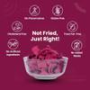 Snaaqz Beetroot Masala Chips, Peri Peri Oat Chips Combo | Pack of 2 | 150g Each | High Protein | Baked & Crunchy | Natural Ingredients | Low Calorie | Healthy Vegetable & Oat Chips for All Ages view 3