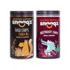 Snaaqz Beetroot Masala Chips, Ragi Masala Chips Combo | Pack of 2 | 150g Each | High Protein Millet Chips | Baked & Crunchy | Natural Ingredients | Low Calorie | Healthy Snacks for All Ages view 1