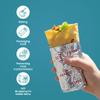 Claret 2 in 1 Aluminium Foil and Butter Paper Roll for Kitchen Wrapping | 9+2 Meters | Food Grade Non-Stick Sheet for Roti, Lunch Box, and Baking (Pack of 5) view 4