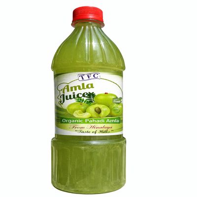 TFC Pure Pahadi Wild Amla Juice 750ml | Sourced from Uttarakhand Hills | Organic Himalayan Gooseberry Squash | Rich in Vitamin C & Immunity Booster | Natural Superfood Elixir.