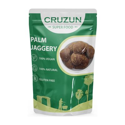 CRUZUN Palm Jaggery Karuppatti - Udankudi Tuticorin Palm Jaggery Without Sugar | 100% Pure Natural Traditional Palm Karupatti 500g