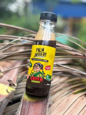 Green Granny Palm Jaggery Syrup, 300ml, Natural Sugar Alternative, No Preservatives