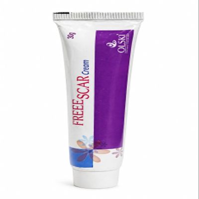 FREEE-SCAR Cream 30g | Ayurvedic Scar Removal Cream for Stretch Marks, Surgery Scars & Dark Spots | Skin Repair, Smoothening & Even Tone | Non-Greasy Daily Use Formula
