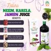 MEDIWIN LABORATORIES Naturo Neem Karela Jamun Juice | Ayurvedic Juice for Blood Sugar Control & Digestion | 100% Herbal Formula | Rich in Antioxidants | Sugar-Free | 500mL | Diabetic Friendly view 3
