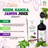 MEDIWIN LABORATORIES Naturo Neem Karela Jamun Juice | Ayurvedic Juice for Blood Sugar Control & Digestion | 100% Herbal Formula | Rich in Antioxidants | Sugar-Free | 500mL | Diabetic Friendly view 4