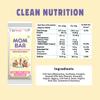 Jus' Amazin MOM Bar (40g x 10) | Pack of 10 | Developed for Active Women & Moms - 4 Seeds, 2 Nuts, Jowar, Oats, Jaggery | Clean Nutrition - 100% Natural, 0% Junk/Chemicals | Flavour of Classic Chikki, No Glucose view 2