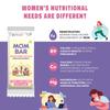 Jus' Amazin MOM Bar (40g x 10) | Pack of 10 | Developed for Active Women & Moms - 4 Seeds, 2 Nuts, Jowar, Oats, Jaggery | Clean Nutrition - 100% Natural, 0% Junk/Chemicals | Flavour of Classic Chikki, No Glucose view 4