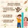 BearCreek Nuts Powder  Almonds, Cashews, Pistachios & Walnuts Instant Nutritional Drink | Enriched with Saffron, Pumpkin Seeds & Whole Grains | No Preservatives | No White Sugar | Health Drink for Kids & Adults (450, Grams) view 4