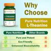 Pure Nutrition L-Theanine 200mg 60 Veg Capsules | L Theanine Supplement | Supports Stress Relief, Anxiety Reduction & Cognitive Health | Promotes Relaxation & Brain Function view 4