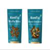 Konfiz Waffle Bites and Cookie Crackers Combo Pack | Chocolate Drizzle, Baked Crunchy Wafers | Half-Dipped Waffle Cookies | Freshly Baked, 100% Eggless | Perfect for Gifting, Parties & Anytime Cravings (Mint) view 1