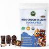 HealthyCrave Cuisine Kids Choco Delight  Sugar-Free Dry Fruit Chocolate Bites | High Fibre Omega Snack for School Tiffin | Gluten-Free Healthy Treat for Children | 200 g view 1