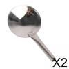 CALANDIS 2xServing Spoon Stainless Steel Versatile Convenient Heat Resistant Tofu Spoon Style A | Other Food & Beverages | Food & Beverages view 2