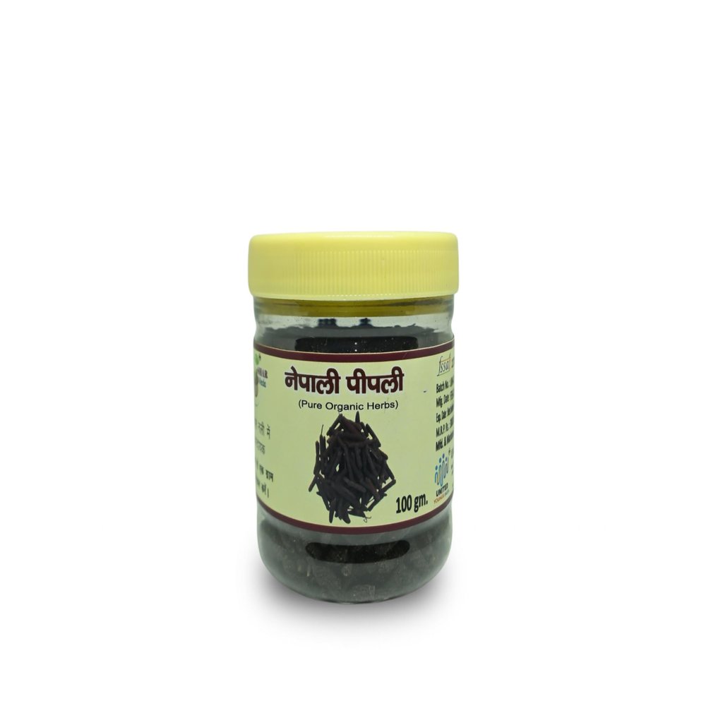 Nepali Pipli Pure Organic Herbs, 100g