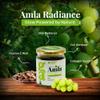 Green Aura Amla Radiance Capsules (60 Capsule) | Natural Vitamin C & Antioxidant Supplement For Glowing Skin | Ayurvedic Herbal Formula Collagen & Immunity (500mg) view 2