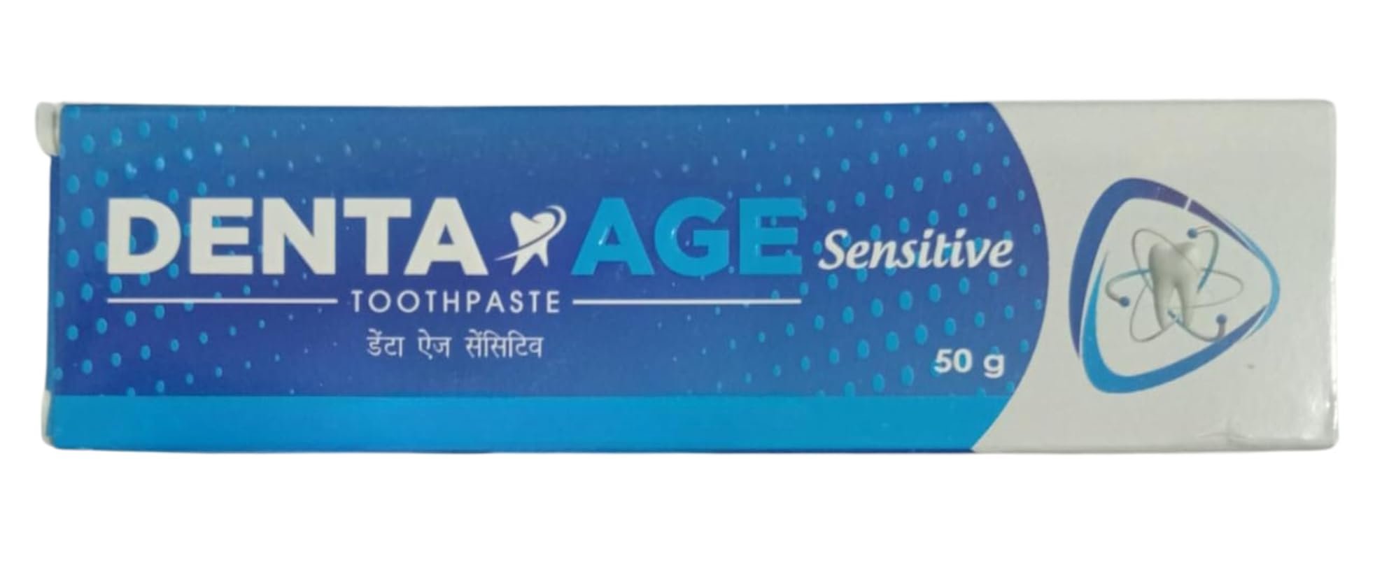 Denta Age Sensitive Toothpaste Advanced Relief for Tooth Sensitivity with Gentle Formula Pack of (3)