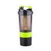 ATTRO Plastic Spider Shaker Bottle with Storage 300ml Protein Mixer Bottle with Compartment for Supplements, BPA-Free, Leakproof Gym Shaker Cup, Ideal for Workout, Gym, Travel Green view 1